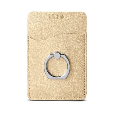 Shimmer Card Holder With Metal Ring Phone Stand Thumbnail